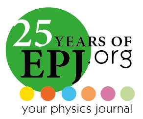 EPJ Journals Logo