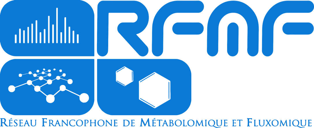 Logotipo Reseau francophone de metabolomique et fluxomique